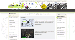 Desktop Screenshot of e-motion.si